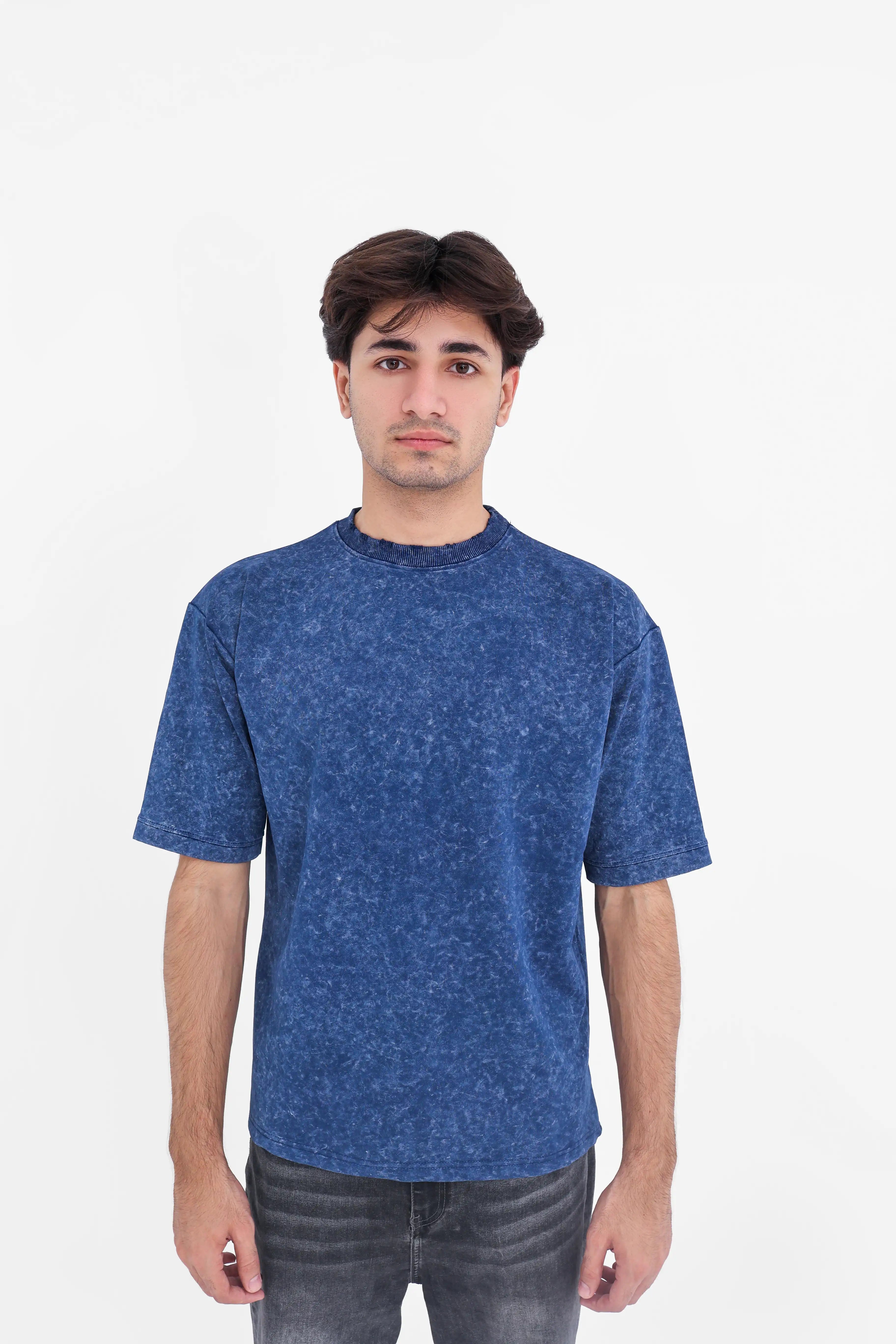 Acid Wash Blue