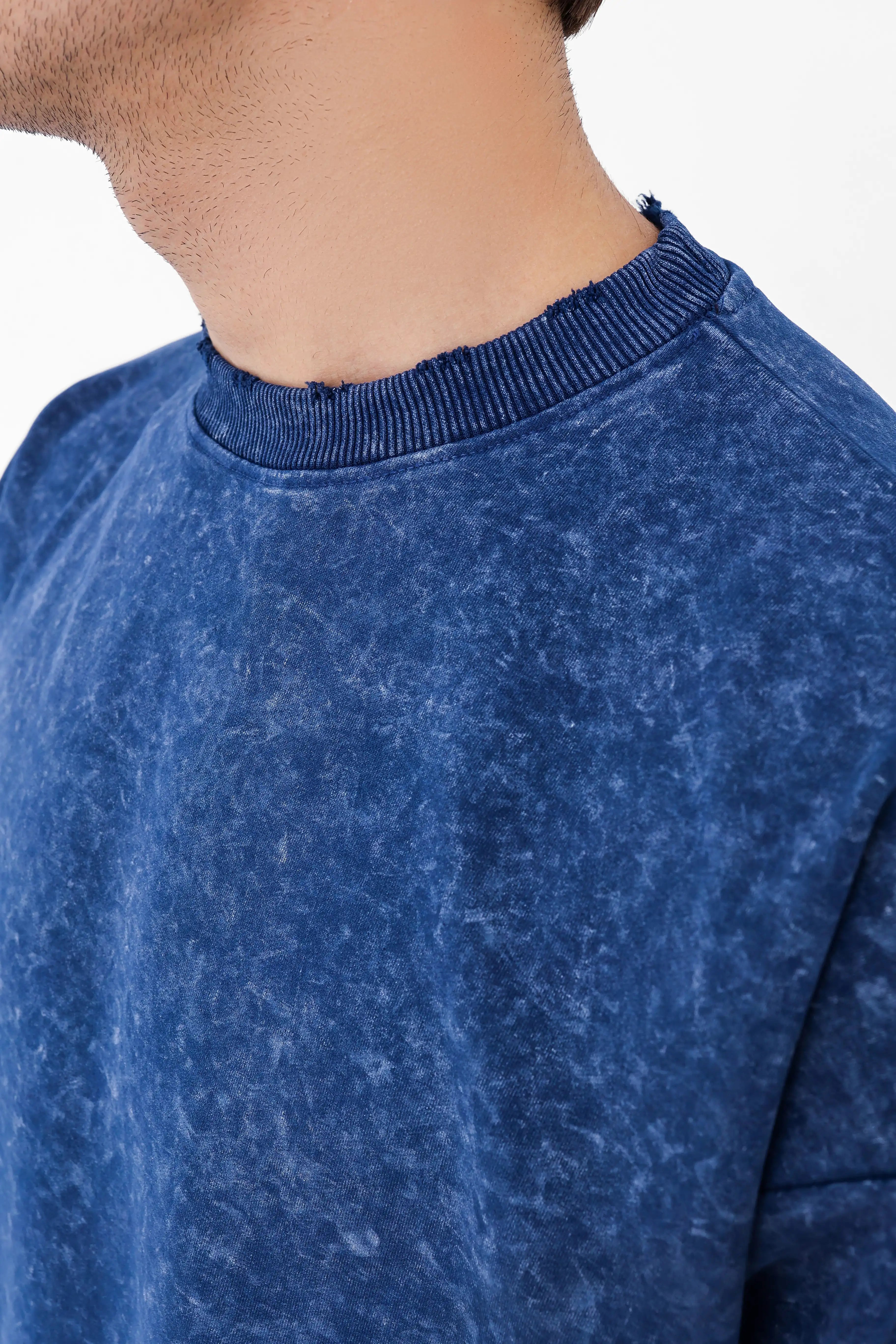 Acid Wash Blue