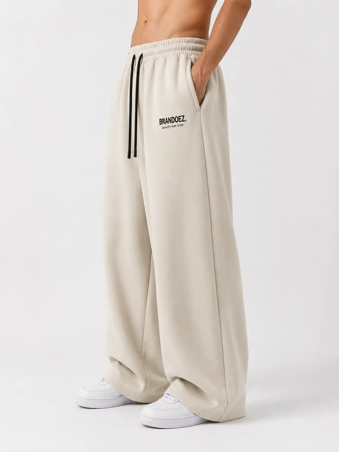 Cream Trouser
