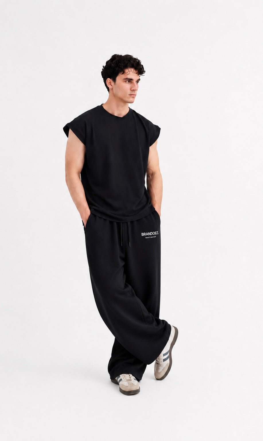 Black Basic Tracksuit