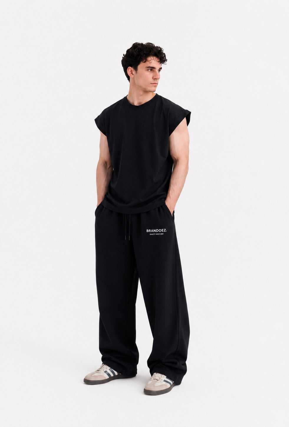 Black Basic Tracksuit