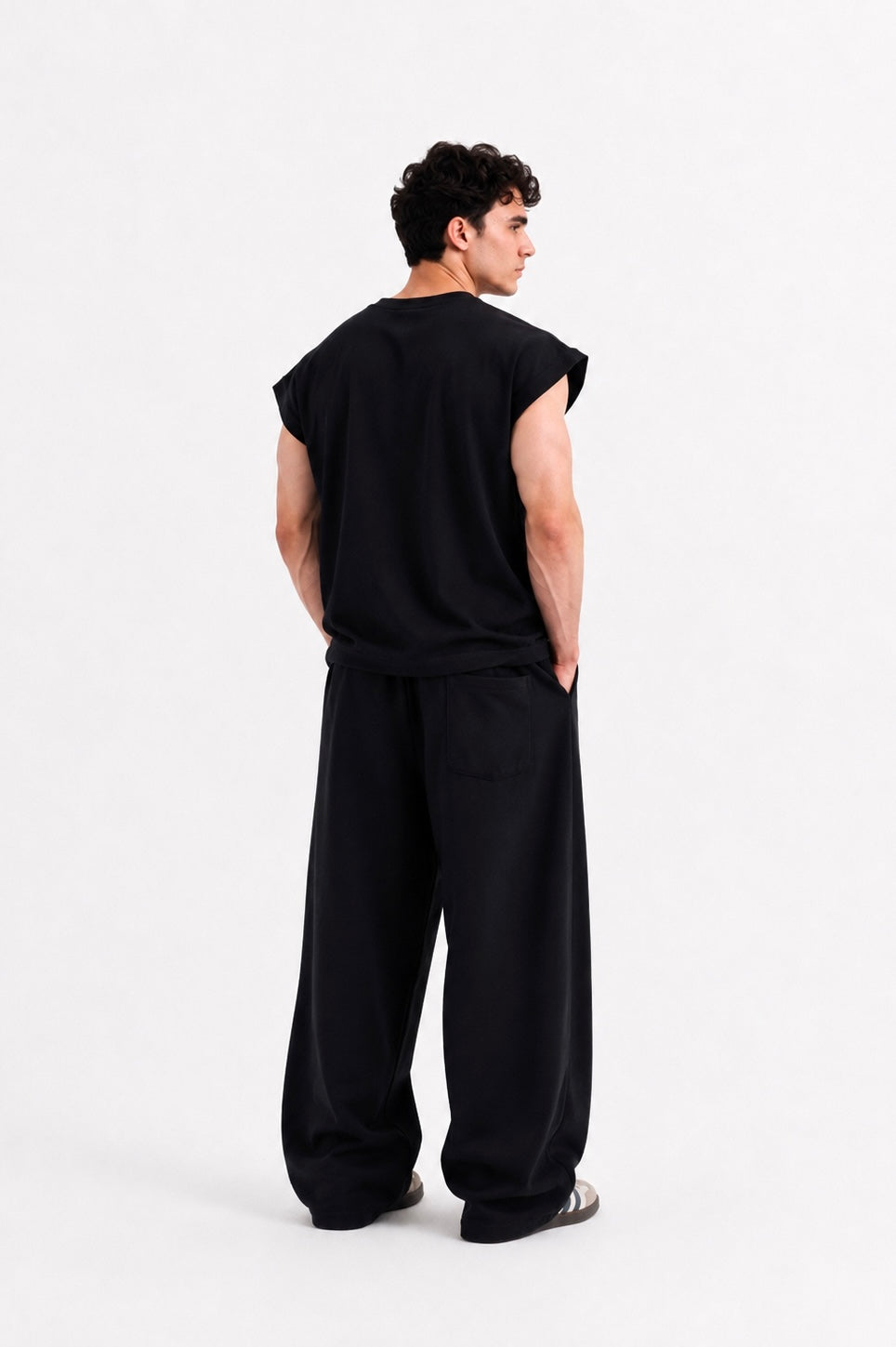 Black Basic Tracksuit